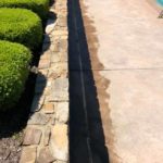HOA pool after pressure washing